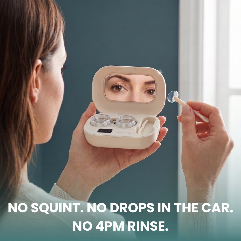 The Contact Lens Cleaner That Removes What Rubbing Can't