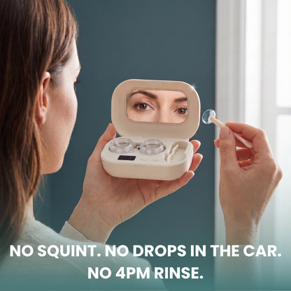The Contact Lens Cleaner That Removes What Rubbing Can't